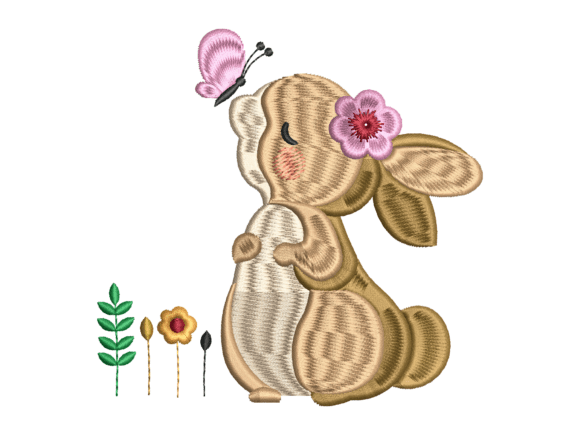 Butterfly Spring Bunny