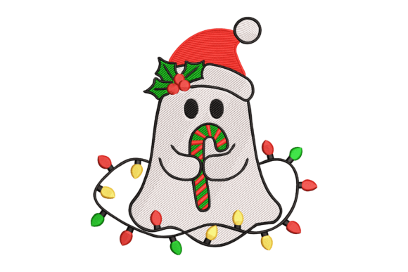 Candy Cane Ghost