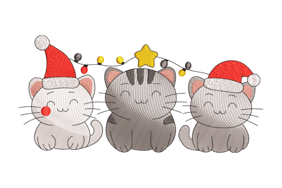 Cat Santa Hat