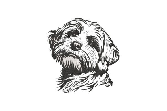 Cute Dog Head