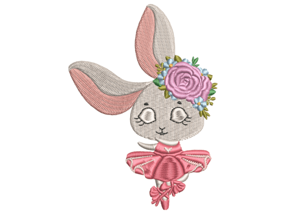 Floral Ballerina Bunny