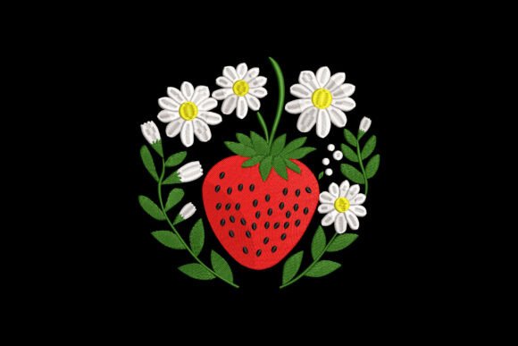 Floral Strawberry