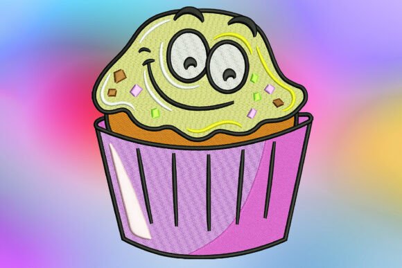Goofy Pistachio Lime Cupcake