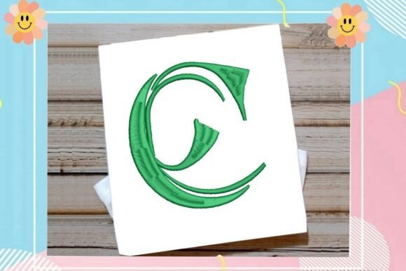 Initial C Elegant Vintage Monogram