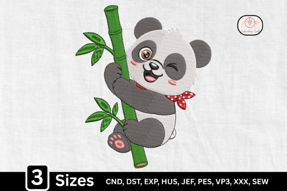 Kawaii Bamboo Panda