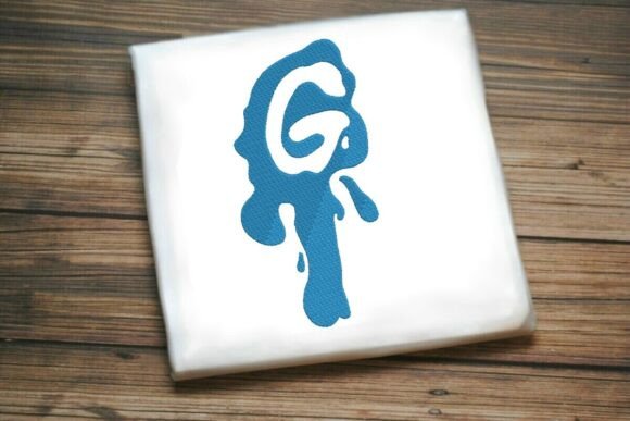 Paint Splash Uppercase Monogram G