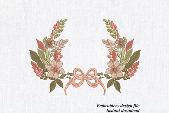 Shabby Chic Floral Frame